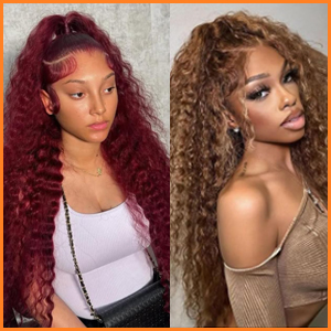360 deep wave wig human hair