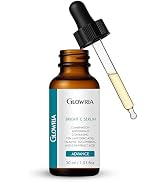 Glowria Vitamin C E Ferulic Serum for Face – 10% L-Ascorbic Acid Antioxidant Complex, Brightening...