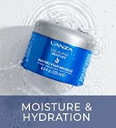 L'ANZA Healing Moisture Moi Moi Hair Masque, Moisturizes and Refreshes Dry and Coarse Hair, Rich ...