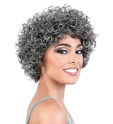 grey wig