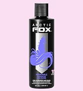 ARCTIC FOX Vegan and Cruelty-Free Semi-Permanent Hair Color Dye (8 Fl Oz, PERIWINKLE)