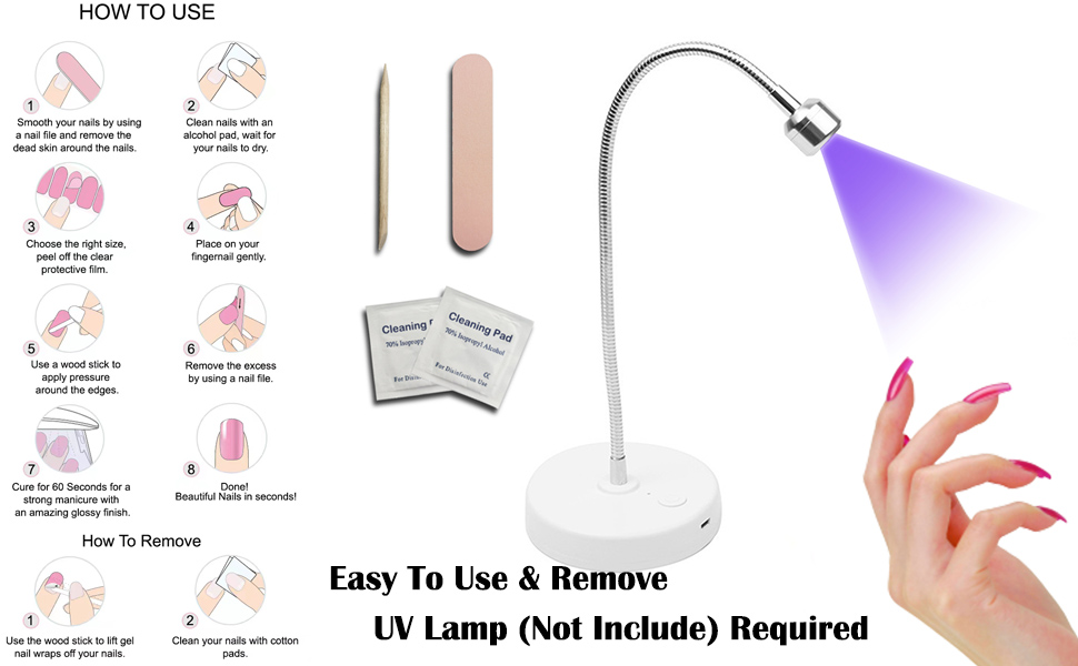 Works with UV Lamp