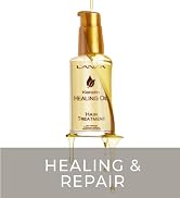 L'ANZA Keratin Healing Hair Oil Treatment, Keratin Hair Treatment, Hair Oil For Damaged Hair, Rev...