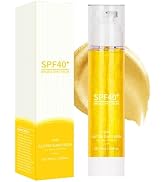 Body Glow Shimmering Gel with SPF 40+ Glitter Effect & Broad Spectrum Protection, Lightweight Glo...