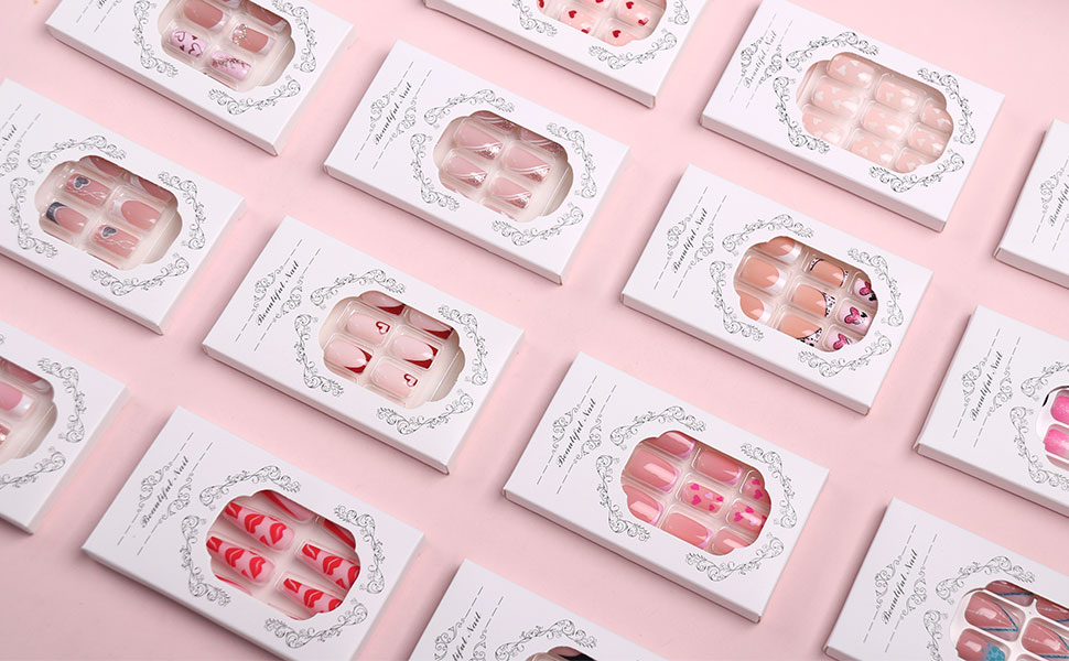 Valentines Day Press On Nails