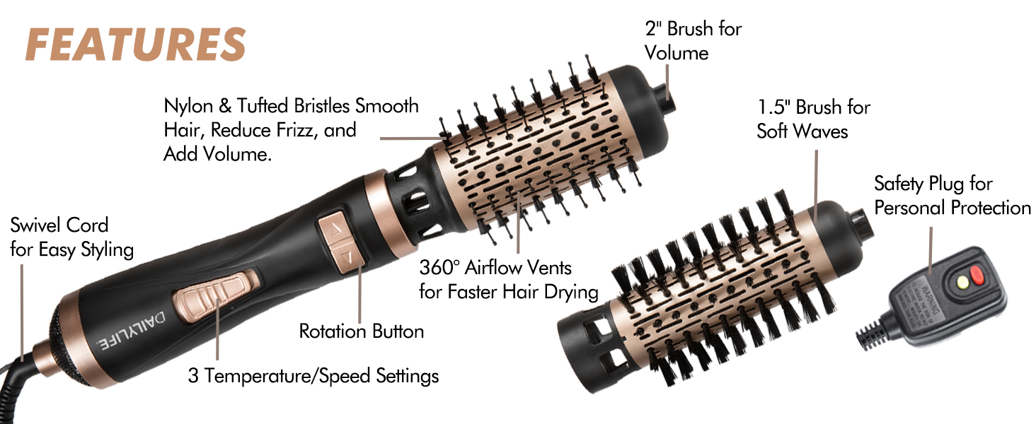 hair dryer brush