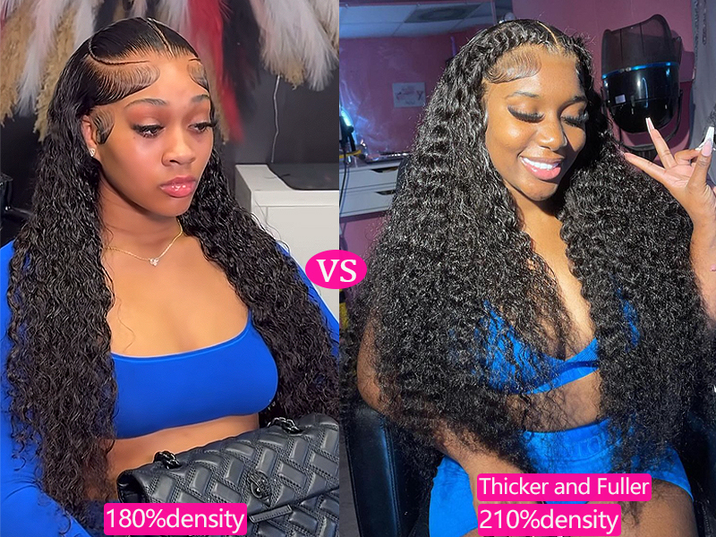 Deep Wave Lace Front Wigs Human Hair
