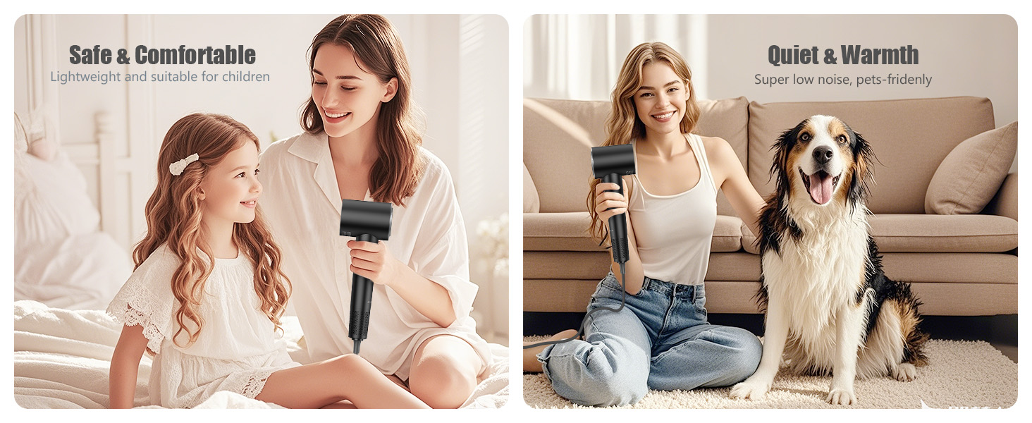 hair dryer black