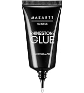 Makartt Nail Rhinestone Glue - 30ML Super Strong Adhesive Gel Nail Glue for Decorations Charms 3D...