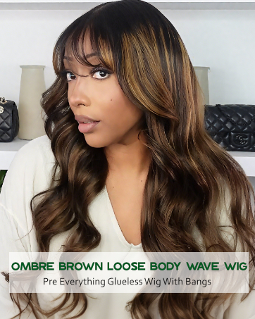 klaiyi glueless body wave wig human hair