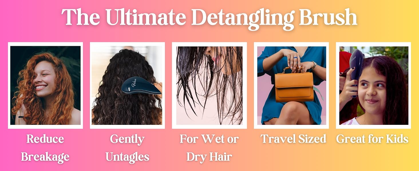 detangling hair brush