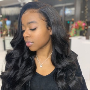 body wave clip in hair extensions human hair