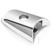 KIMISS Exterior Door Handle Key Hole Trim, 80646‑1BA0A Chrome Left Driver Side Door Handle Cover ...