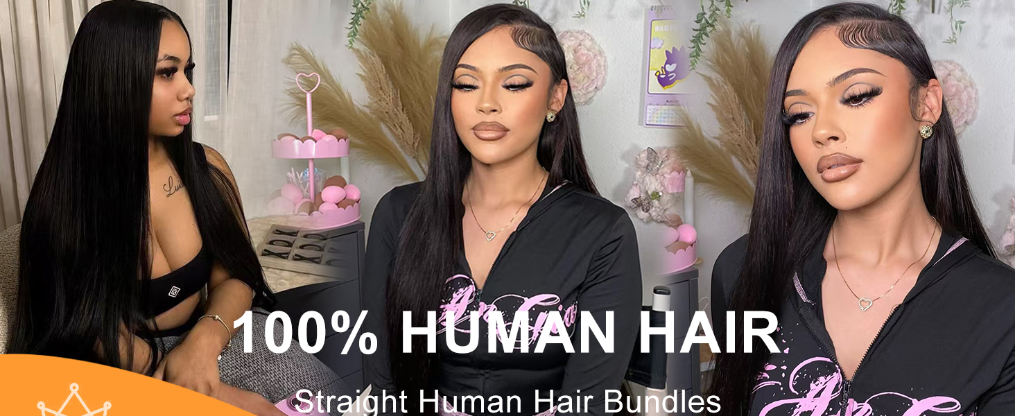 straight hair bundles