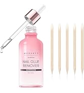 Makartt Press on Nail Glue Remover: 50ML Quick Glue Debonder | Easy Removal with a Dropper Applic...