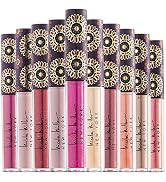 Nicole Miller 10 Pc Lip Gloss Collection, Shimmery Lip Glosses for Women and Girls, Long Lasting ...