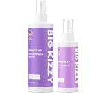 Big Kizzy Tape in Extension Remover (8oz) & Tape Ins Residue Remover (4oz), Big Kizzy Remover 1 + Remover 2 - Fastest Two Step System to Remove Tape in Extensions and Tape Ins Residue