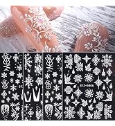 Christmas Nail Art Sticker Decals 5D Hollow Exquisite Luxurious Christmas New Year Nail Art Suppl...