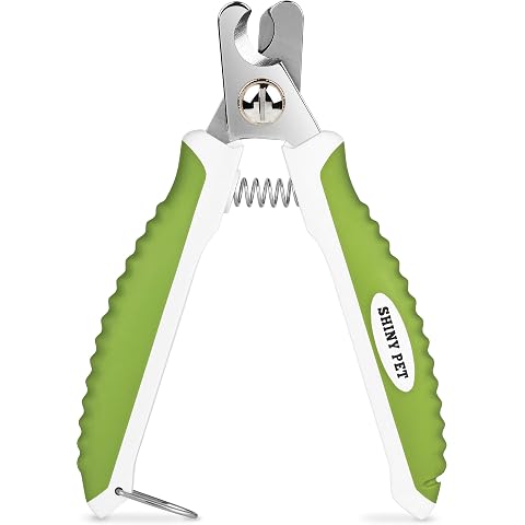 Dog Nail Clippers with Safety Guard - Pet Nail Clippers for Medium and Small Breed - Protective Nail Cutter, Safe Claw Trimmer, Ergonomic Toenail Scissors - Ebook Guide