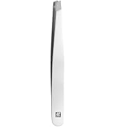 ZWILLING Slant Tweezer (plucking eyebrows, removing splinters, hand-finished, roughened tips), Po...