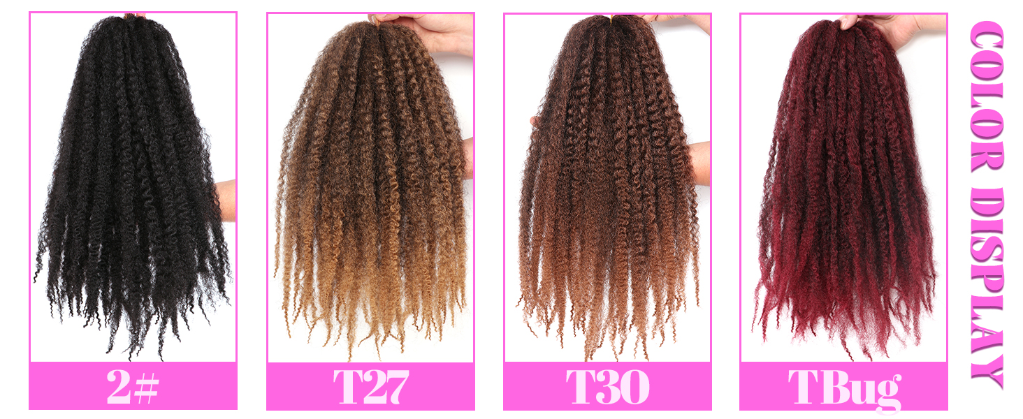 Marley Twist Braiding Hair