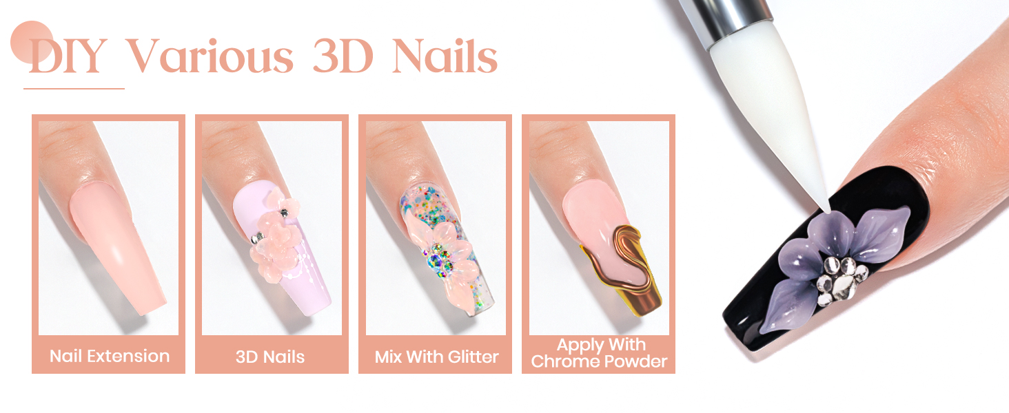 solid builder gel for nails