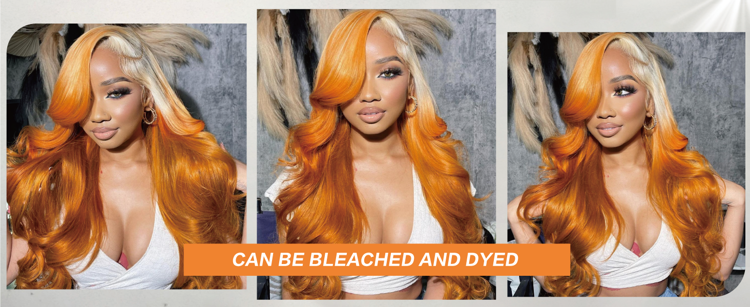ginger lace front wigs human hair