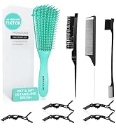 hair brush、detangler brush、detangling hair brush、cruly hair brush、8 row hair brush、cruly brush set