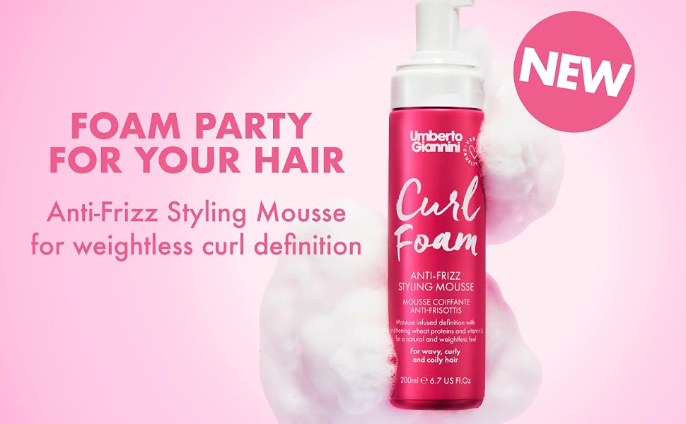 curl foam styling mousse for curly hair