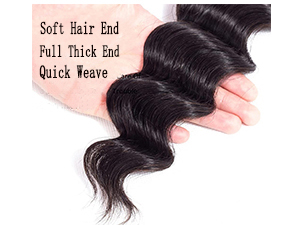 Loose Deep Wave Human Hair Weave Bundles