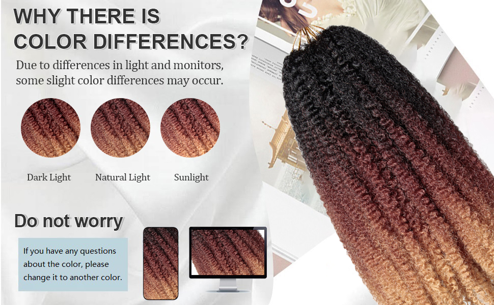 kinky curly