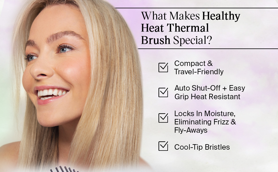 Healthy Heat Thermal Straightening Brush
