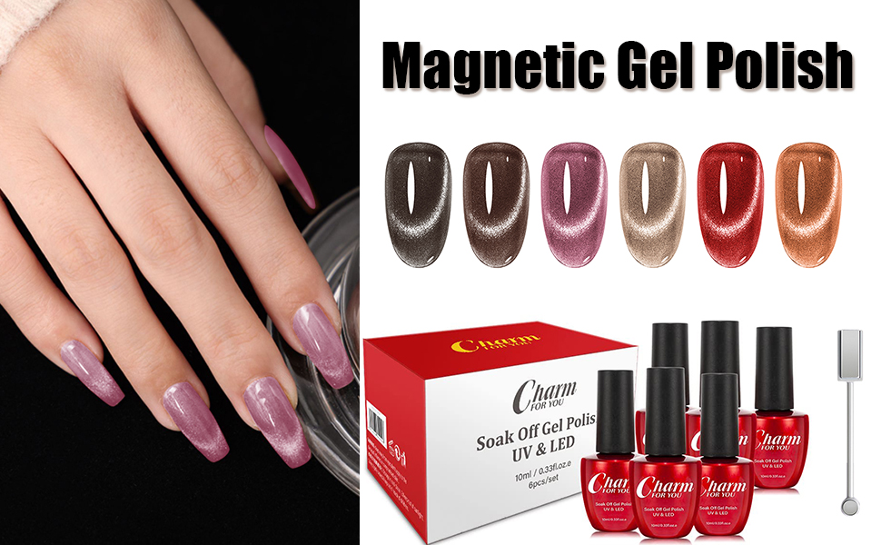 Glitter Gel Nail Polish Set