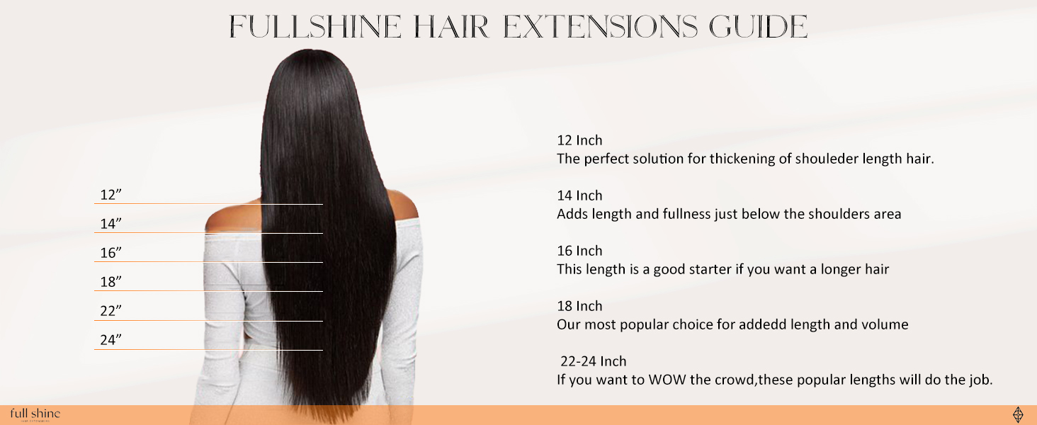 clip in hair extensions