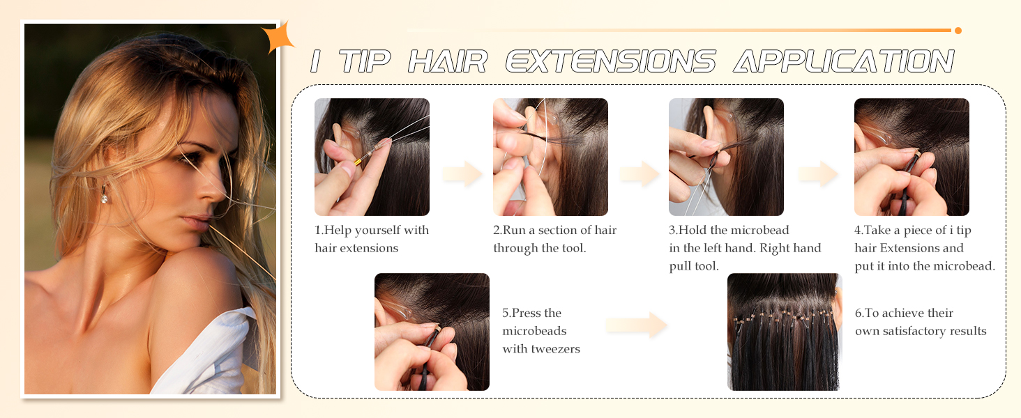 I TIP HAIR EXTENSIONS