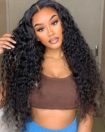 Brazilian Virgin Remy Deep Curly Weave Bundles