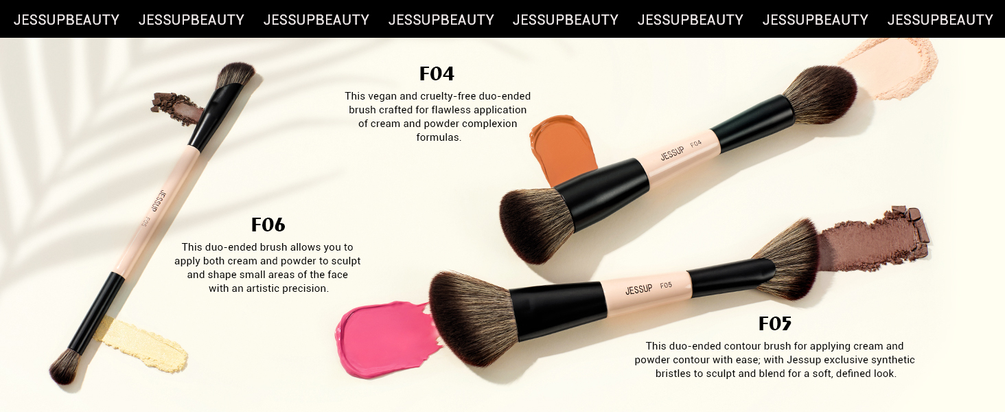 Jessup Makeup Brushes Set