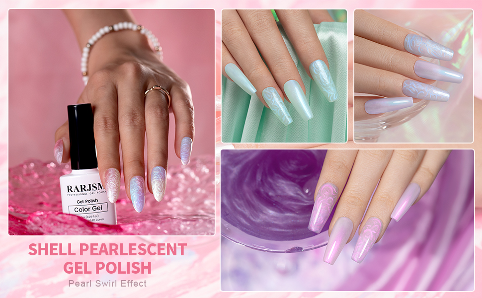 shimmer gel nail polish gel nail polish with glitter pearl gel nail polish