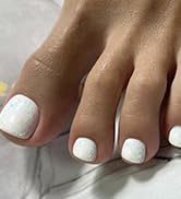 glitter toenail