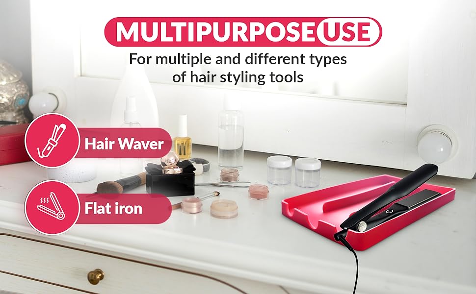 multi-purpose hair tool organizer