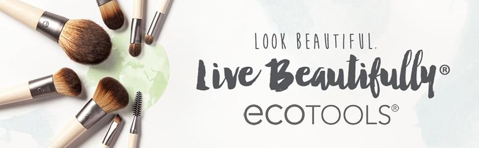 EcoTools, cruelty-free & vegan synthetic makeup brushes, sponges, applicators & bath accessories