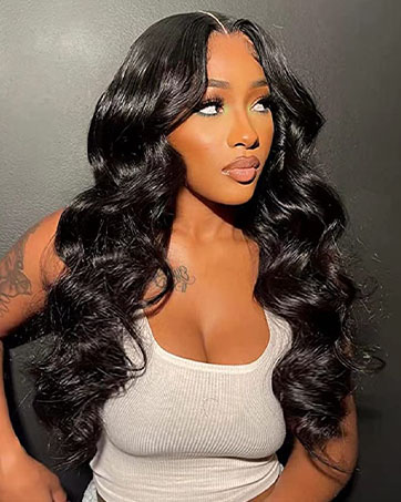 v part wig human hair