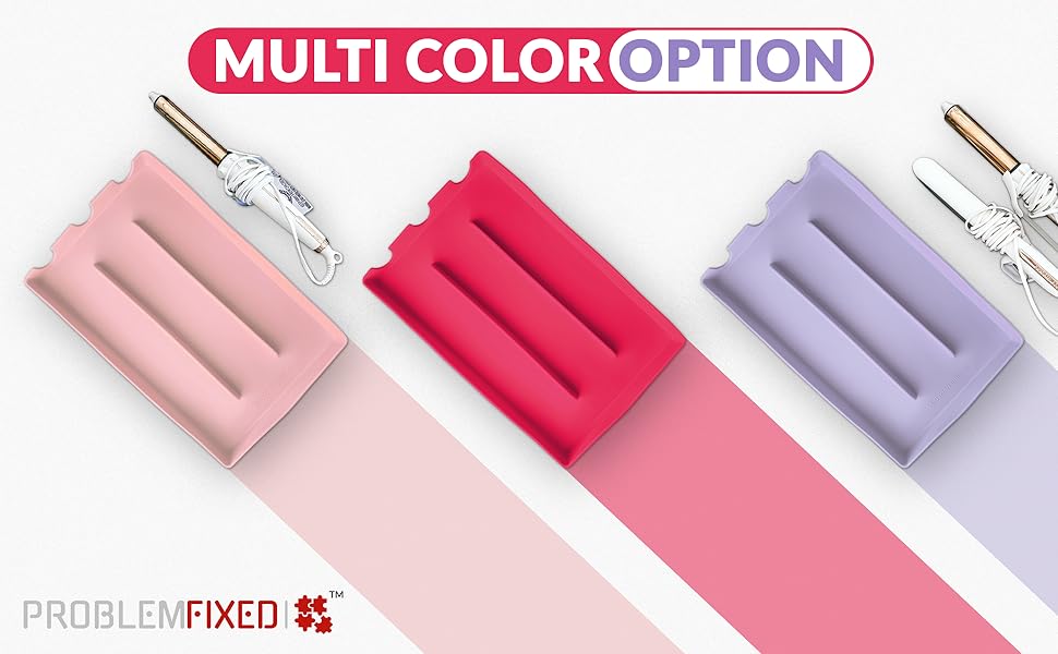 hair tool holder with multiple colors