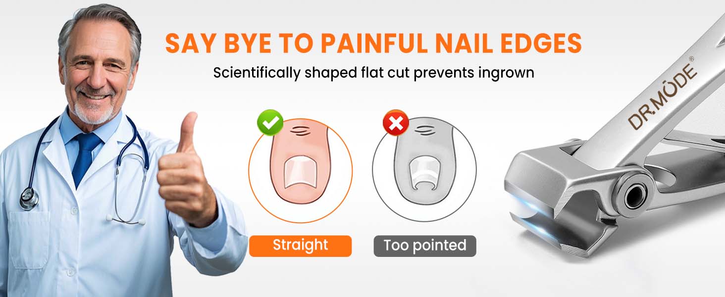 straight toenail clippers for thick toenails