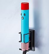 Oukimly Hair Tool Organizer, Hair Dryer and Straightener Holder Wall Mounted, Adhesive Curling Ir...