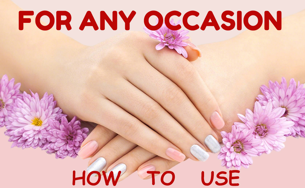 glue on nails