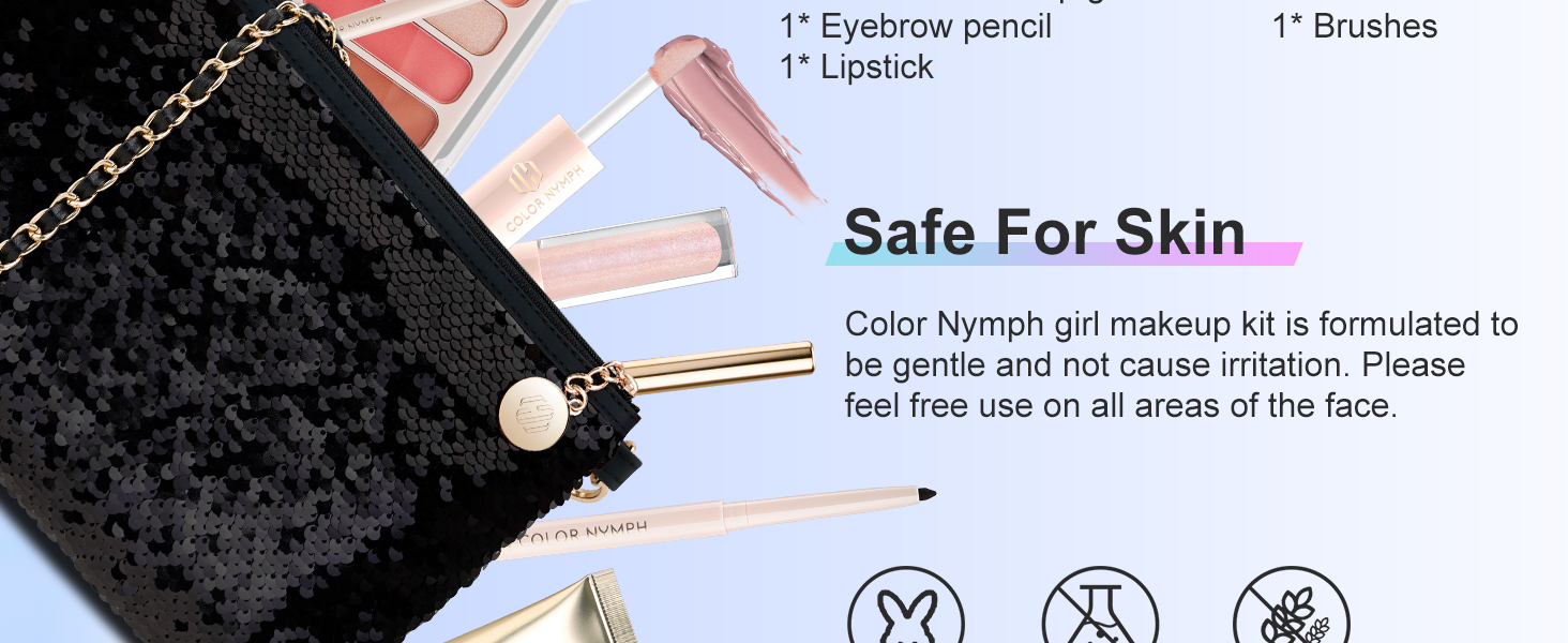 makeup set bag for girls 4-6