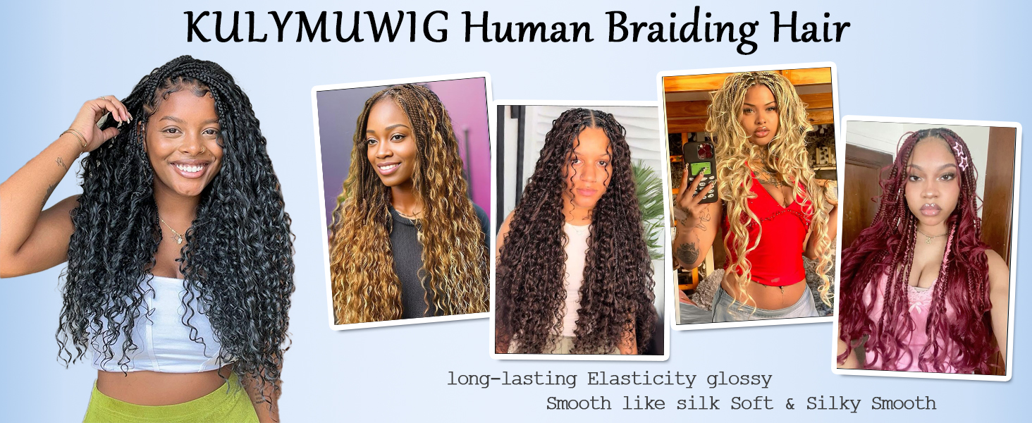 human braiding hair