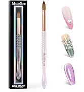 MelodySusie Kolinsky Acrylic Nail Brush, 80% Kolinsky Hair, Professional Nail Brush for Acrylic P...