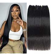 Menalue 16A Straight Bundles Human Hair 16 18 20 Inch 100% Unprocessed Raw Vietnamese Human Hair ...